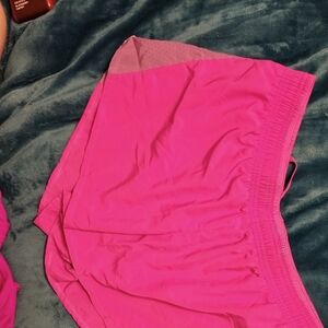 Vibrant Pink Athletic Shorts